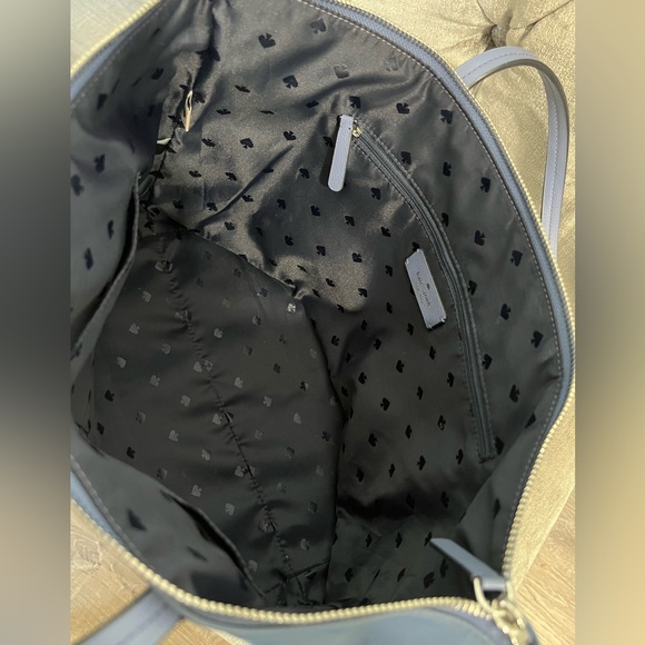 Kate Spade Nylon Tote in Dusty Blue NWOT - Picture 3 of 9